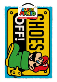 Nintendo Super Mario Bros 3 Deurmat Shoes Off! - Pyramid International [Nieuw]