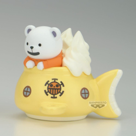 One Piece Paldolce Collection PVC Figure Bepo 6 cm - Banpresto [Nieuw]
