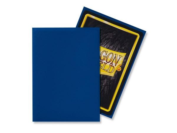 Dragon Shield Matte Blue Sleeves Standard Size (100) [Nieuw]