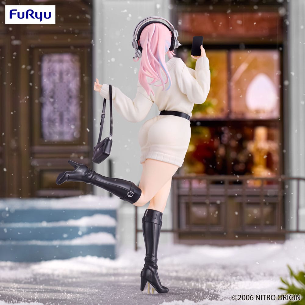 Super Sonico Figure Sonico Winter Memory Ver. Trio-Try-iT 21 cm - FuRyu [Nieuw]