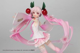 Hatsune Miku Figure Sakura Miku Newly Written 2020 ver. - Taito [Nieuw]