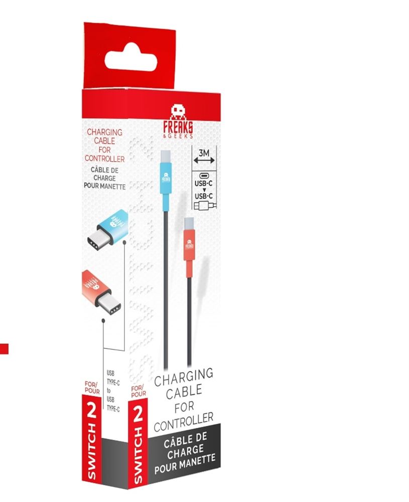 USB C naar USB-C Oplaadkabel - 3 Meter - Freaks and Geeks [Nieuw]