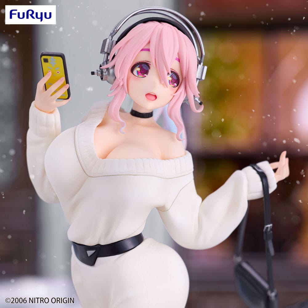 Super Sonico Figure Sonico Winter Memory Ver. Trio-Try-iT 21 cm - FuRyu [Nieuw]