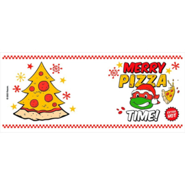 Teenage Mutant Ninja Turtles Mok Merry Pizza Time! - Abystyle [Nieuw]