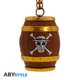 One Piece Sleutelhanger Barrel 3D - ABYstyle [Nieuw]