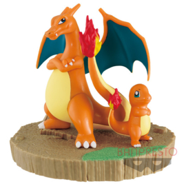 Pokemon Figure Charizard & Charmander Relaxation Time - Banpresto [Nieuw]