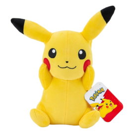 Pokemon Knuffel Pikachu Happy - Jazwares [Nieuw]