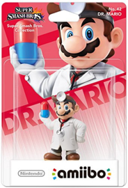 Super Smash Bros Amiibo Dr. Mario [Nieuw]