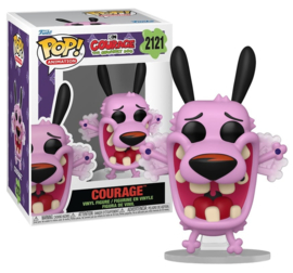 Courage the Cowardly Dog Funko Pop Courage #2121 [Pre-Order]