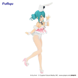 Hatsune Miku Figure Miku Bicute Bunnies White Rabbit Baby Pink - Furyu [Nieuw]