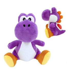 Super Mario Knuffel Yoshi Sitting (Paars) 20 cm - Together+ [Nieuw]
