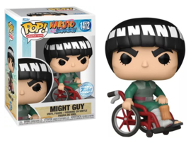 Naruto Shippuden Funko Pop Might Guy (Wheelchair) #1412 [Nieuw]