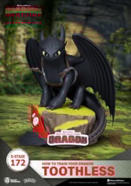 How To Train Your Dragon PVC Diorama Toothless D-Stage 15 cm - Beast Kingdom [Pre-Order]