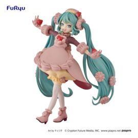 Hatsune Miku Figure Miku Strawberry Chocolate Short SweetSweets Series 17 cm - Furyu [Nieuw]