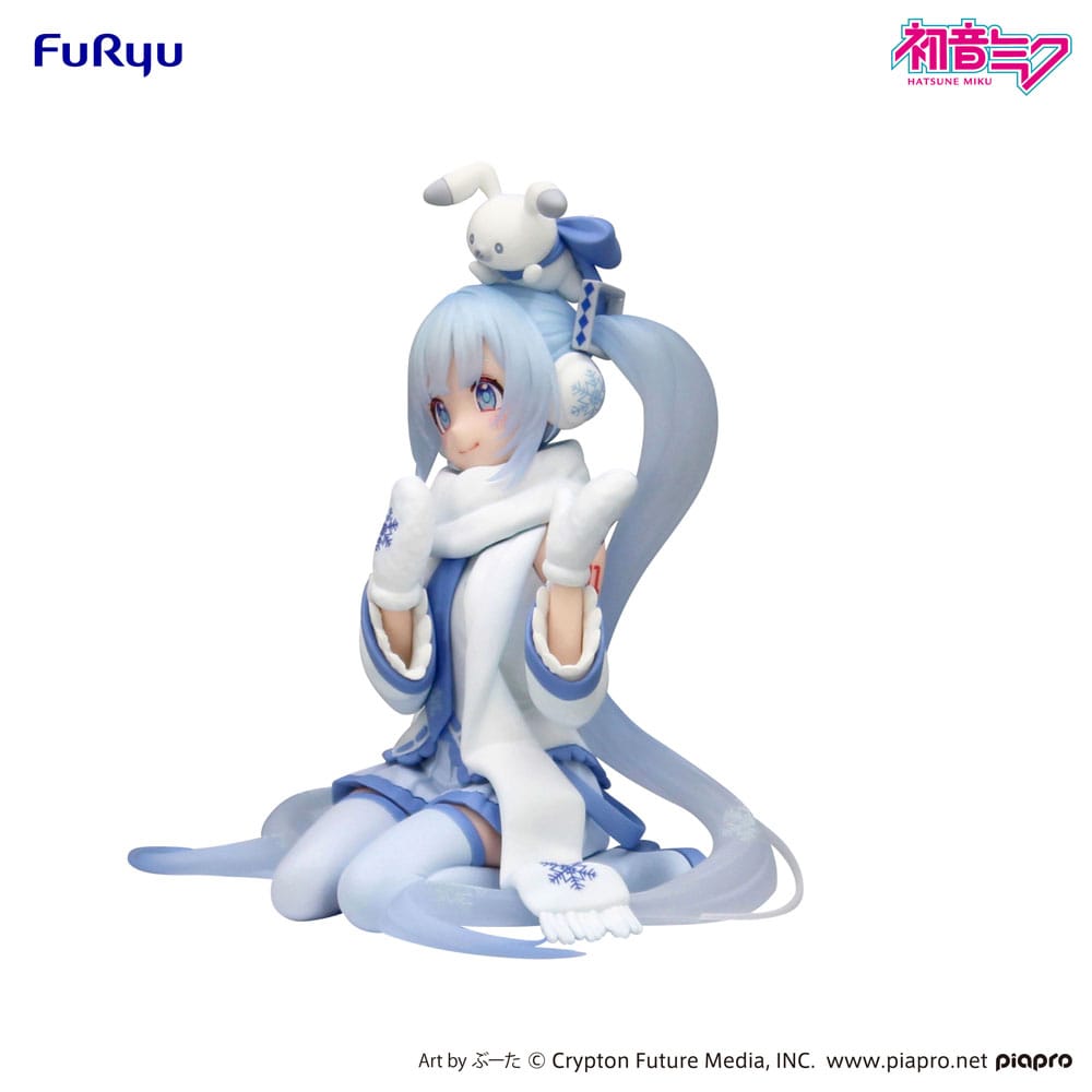 Hatsune Miku Noodle Stopper Figure Snow Miku Sky Town 10th Ver. 15 cm - FuRyu [Nieuw]
