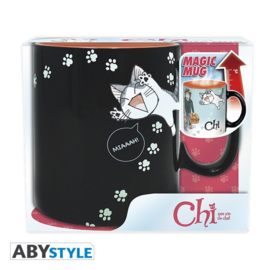 Chi's Sweet Home Mok Heat Change Chi & Fish - ABYstyle [Nieuw]