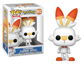 Pokemon Funko Pop Scorbunny #922 [Nieuw]