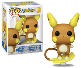 Pokemon Funko Pop Raichu (Alolan) #1011 [Nieuw]