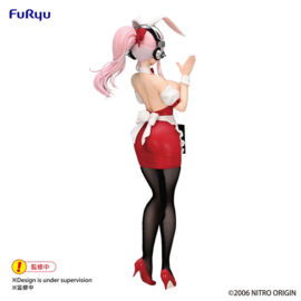 Super Sonico Figure Super Sonico Waitress BiCute Bunnies 28 cm - Furyu [Pre-Order]
