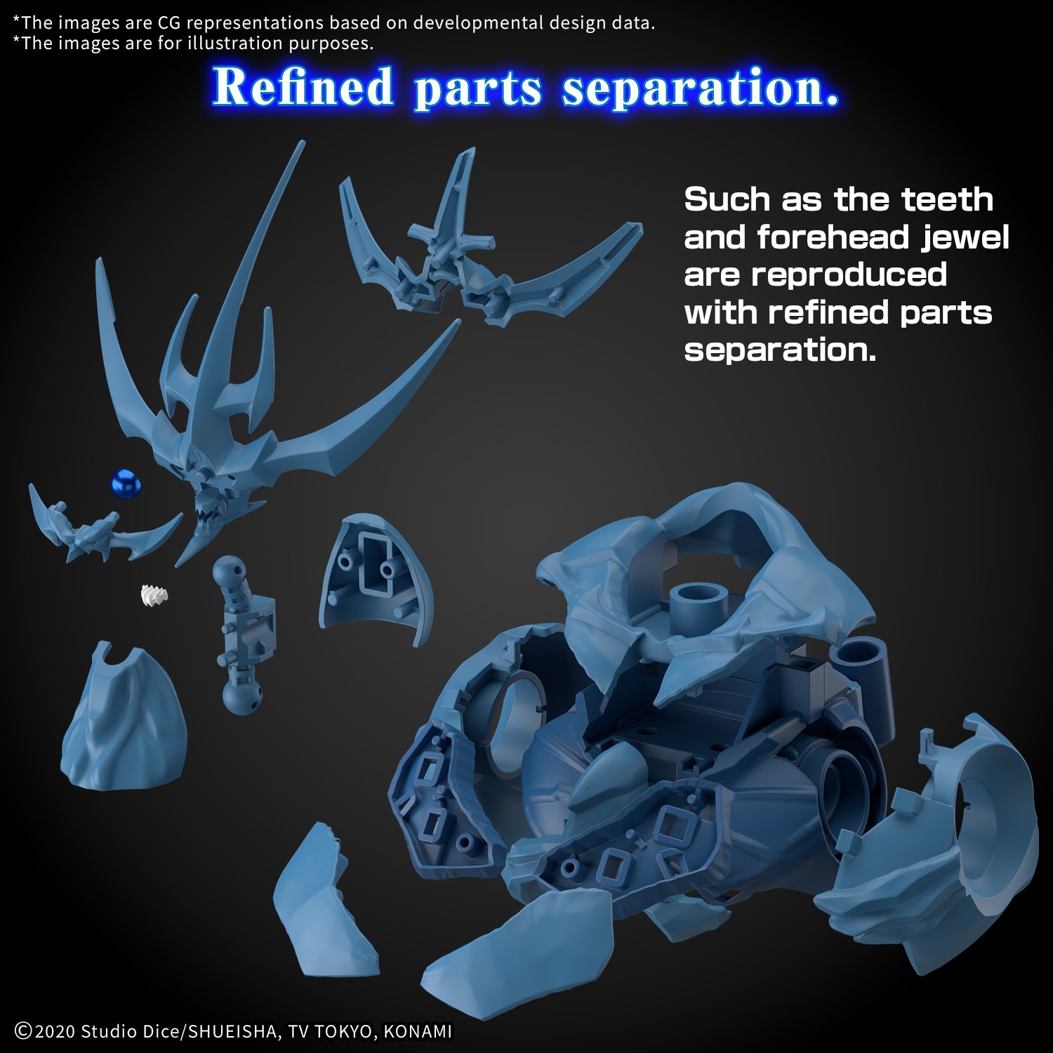 Yu-Gi-Oh!  Amplified Obelisk The Tormentor Model Kit - Bandai [Nieuw]