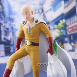 One Punch Man PVC Figure One Punch Life Saitama 20 cm - Banpresto [Nieuw]
