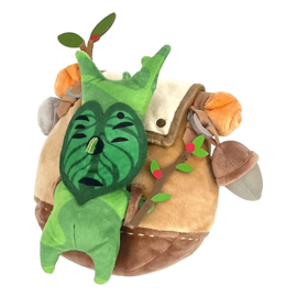 The Legend of Zelda: Tears of the Kingdom Knuffel Korok with Backpack Brown 17 cm - Sanei [Nieuw]