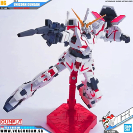 Gundam Model Kit HG 1/144 RX-0 Unicorn Gundam (Destroy Mode) Full Psycho Frame Prototype Mobile Suit - Bandai [Nieuw]