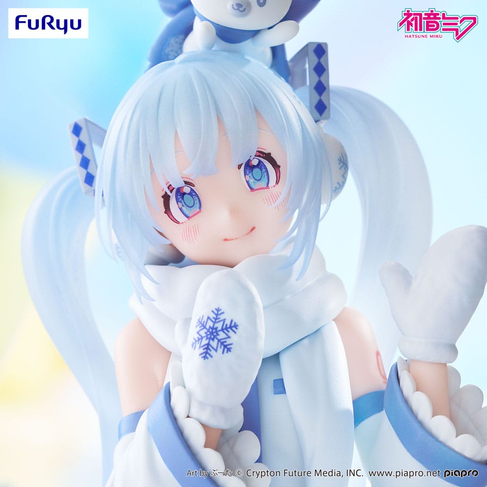 Hatsune Miku Noodle Stopper Figure Snow Miku Sky Town 10th Ver. 15 cm - FuRyu [Nieuw]
