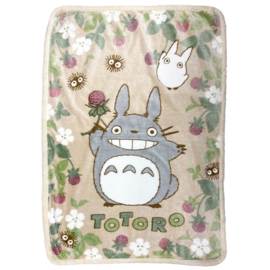 Studio Ghibli Fluffy Blanket Totoro Raspberry 100x140 cm - Benelic [Pre-Order] [Pre-Order]