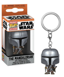 Star Wars The Mandalorian Funko Pocket Pop The Mandalorian with Darksaber [Nieuw]