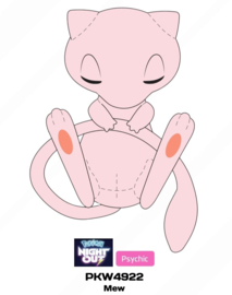 Pokemon Knuffel Mew Sleeping 45 cm - Jazwares [Pre-Order]