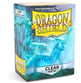 Standard Sleeves - Dragon Shield Matte (100) - Clear [Nieuw]
