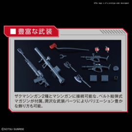 Gundam Model Kit HG 1/144 MS-06S Zaku II (Red Comet version) Principality Of Zeon Aznable's Mobile Suit - Bandai [Nieuw]