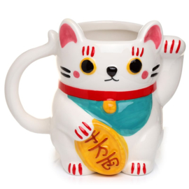Maneki Neko 3D Mok 450 ML [Nieuw]