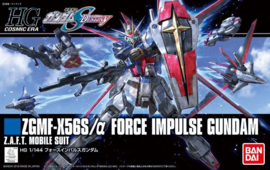 Gundam Model Kit HG 1/144 ZGMF-X56S/Alpha Force Impulse Gundam Z.A.F.T. Mobile Suit - Bandai [Nieuw]