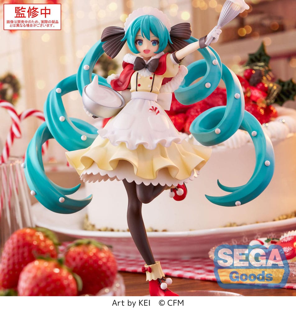 Hatsune Miku Figure Hatsune Miku Christmas 2025 Luminasta 20 cm - Sega [Nieuw]