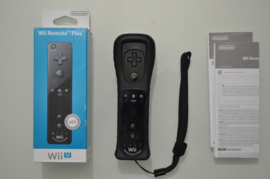 Nintendo Wii Mote + Motion Plus - Zwart [Compleet]
