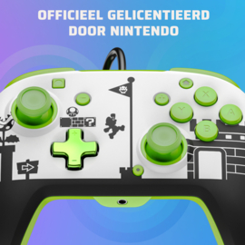 Switch Controller Wired Rematch (Super Mario Retro) - PDP [Nieuw]