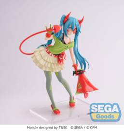 Hatsune Miku Figure Hatsune Miku DE:MONSTAR T.R. Project Diva- X FIGURIZMa 22 cm - Sega [Nieuw]