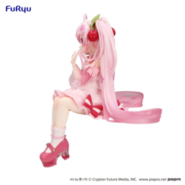 Hatsune Miku Noodle Stopper Figure Sakura Miku 2025 14 cm - Furyu [Nieuw]