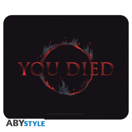 Dark Souls Muismat You Died (23.5 x 19.5 cm) - ABYstyle [Nieuw]