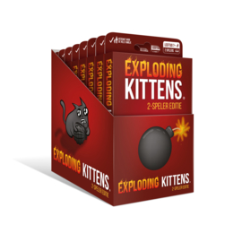 Exploding Kittens 2 Speler Editie (NL) - Exploding Kittens [Nieuw]