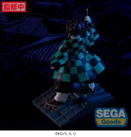 Demon Slayer Figure Tanjiro Kamado Entertainment District Arc Figurizm 22 cm - Sega [Nieuw]