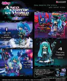 Hatsune Miku Mini Figures Neo Story 12 cm (Blind Box) - Re-Ment [Nieuw]