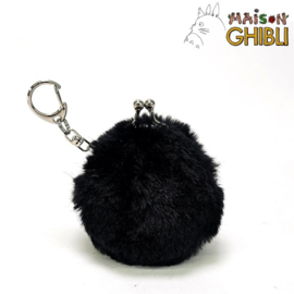 Studio Ghibli My Neighbor Totoro Funwari Mini Plush Coin Purse Soot Sprite - Semic [Nieuw]