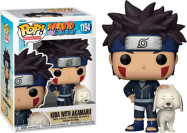 Naruto Shippuden Funko Pop Kiba with Akamaru #1194 [Nieuw]