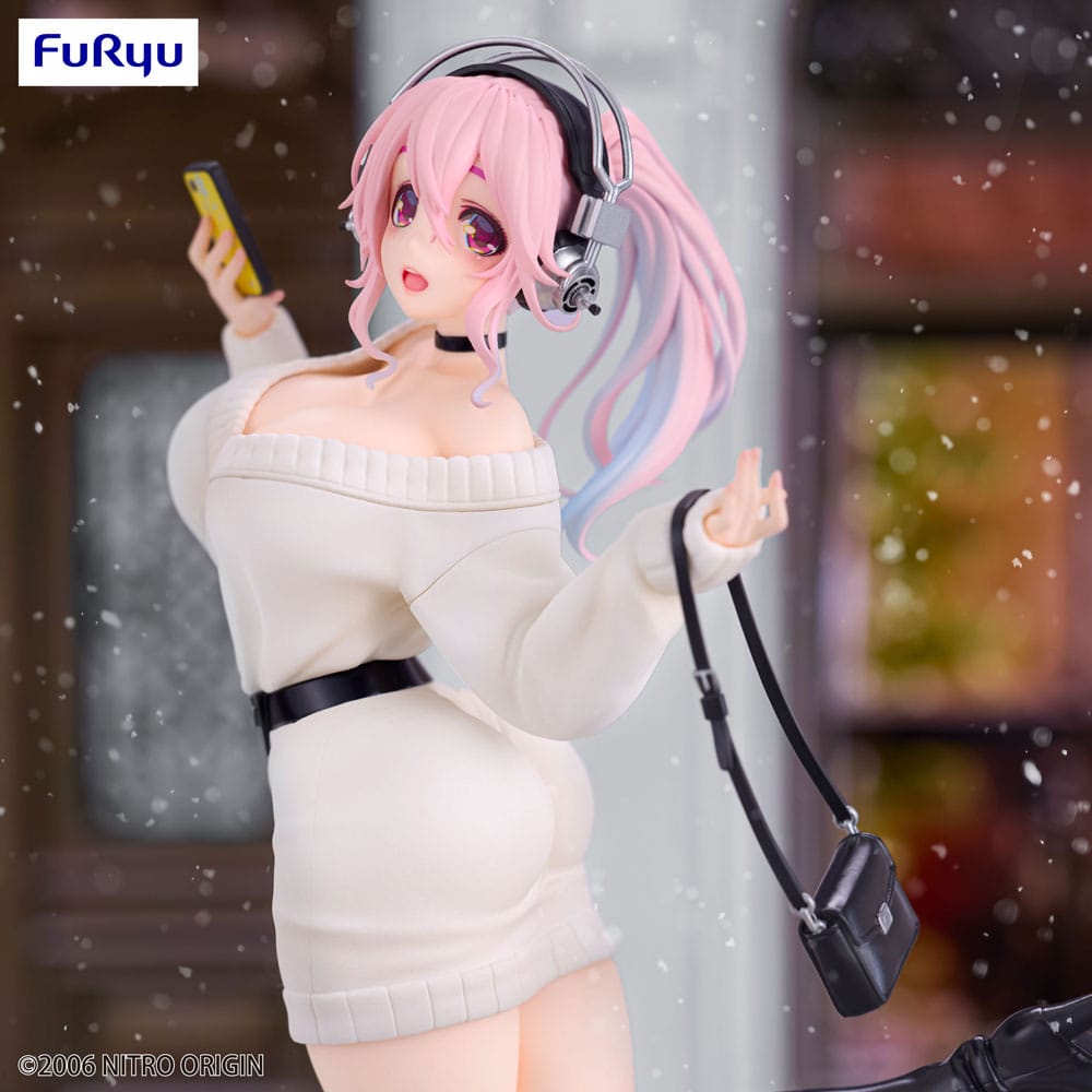 Super Sonico Figure Sonico Winter Memory Ver. Trio-Try-iT 21 cm - FuRyu [Nieuw]