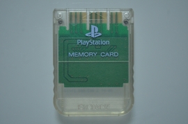 Playstation 1 Memory Card Transparant (1MB) - Sony