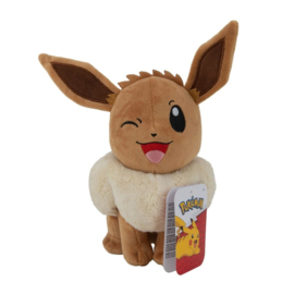 Pokemon Knuffel Eevee Winking - Jazwares [Nieuw]