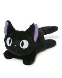 Studio Ghibli Kiki's Delivery Service Knuffel Jiji Fluffy Beanbag 15cm [Nieuw]